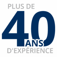 Plus de 40 ans d'expérience